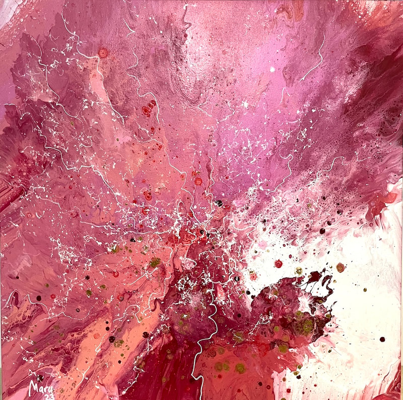 Red Paradise III - acrylic on canvas - 101x76cm