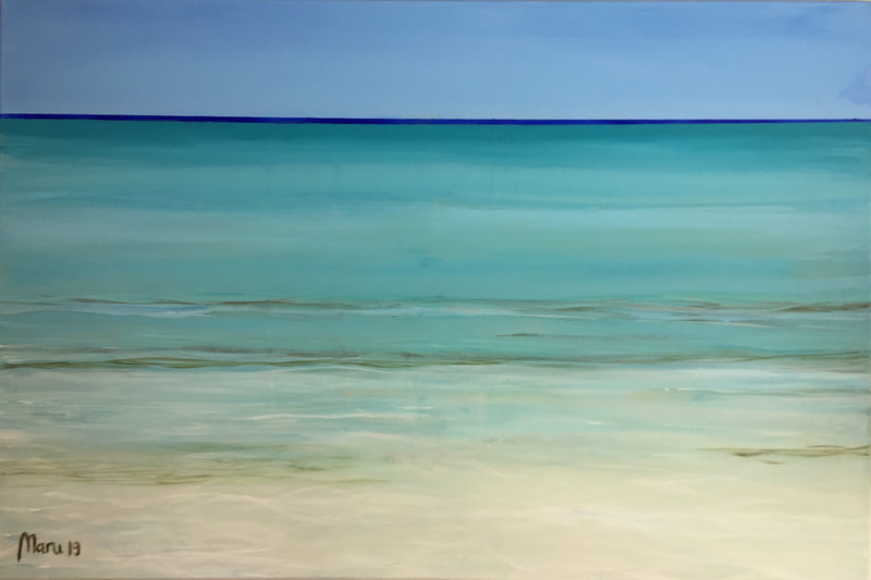 Zanzibar 2 - acrylics on canvas - 80x60cm